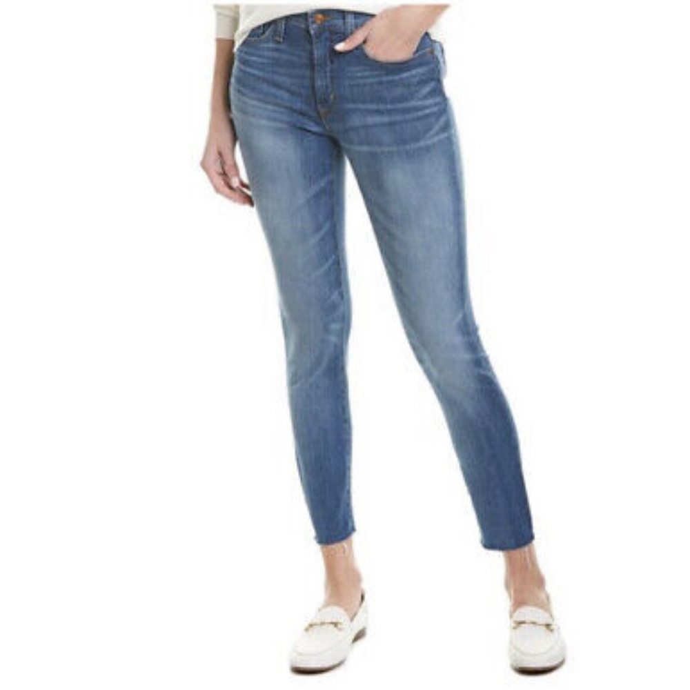 J. Crew 9" High Rise Toothpick Jean